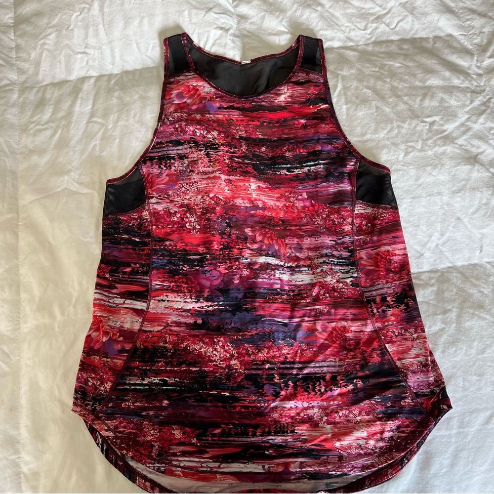 Lululemon Sculpt Mesh Cut-out back Tank